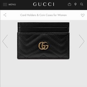 GG Marmont card case